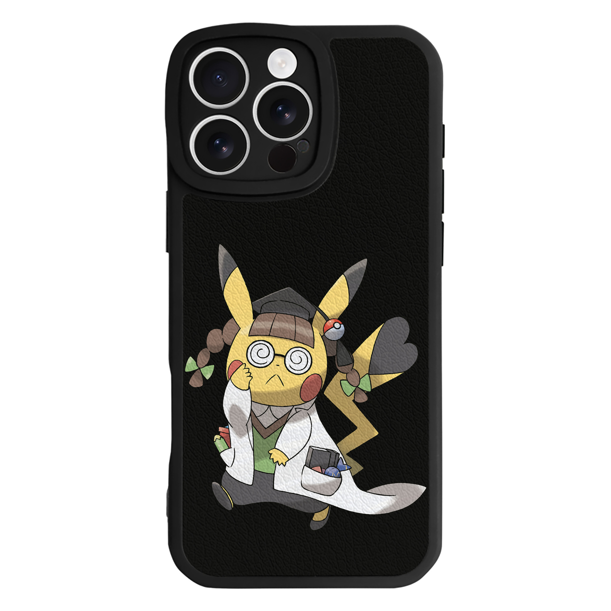 （画像用） ポケットモンスター Pokémon 【iPhone 16シリーズ対応】シリコンスマホケース（レザー調） 材質：シリコン